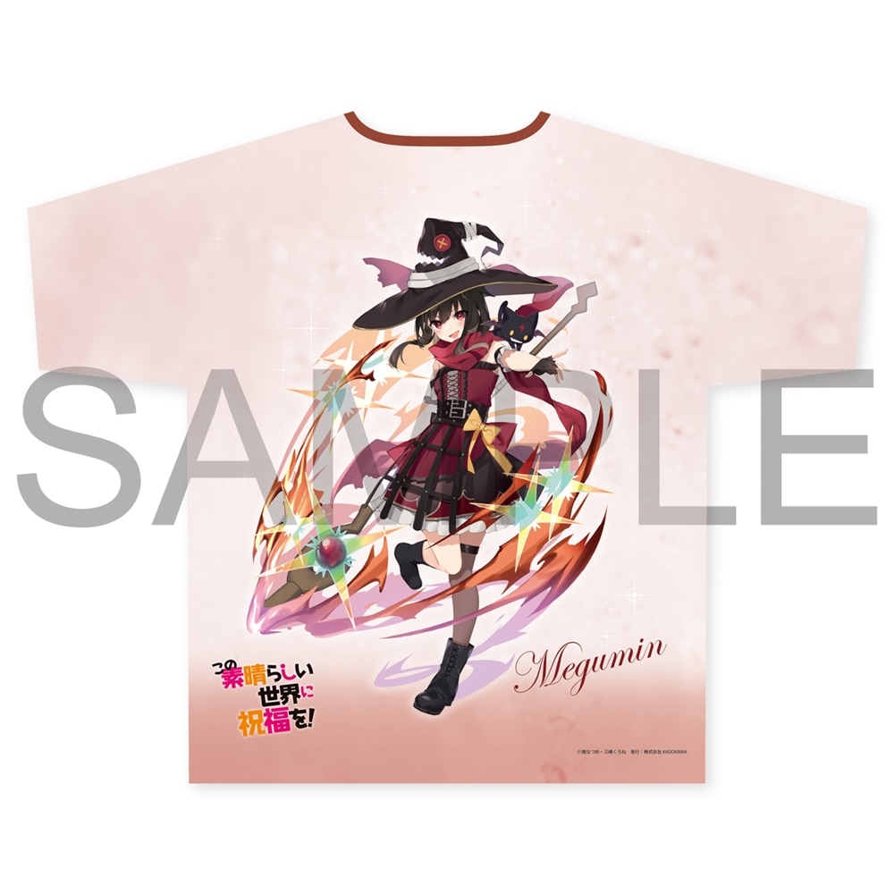 『この素晴らしい世界に祝福を！』フルグラTシャツ めぐみん 記念衣装ver.