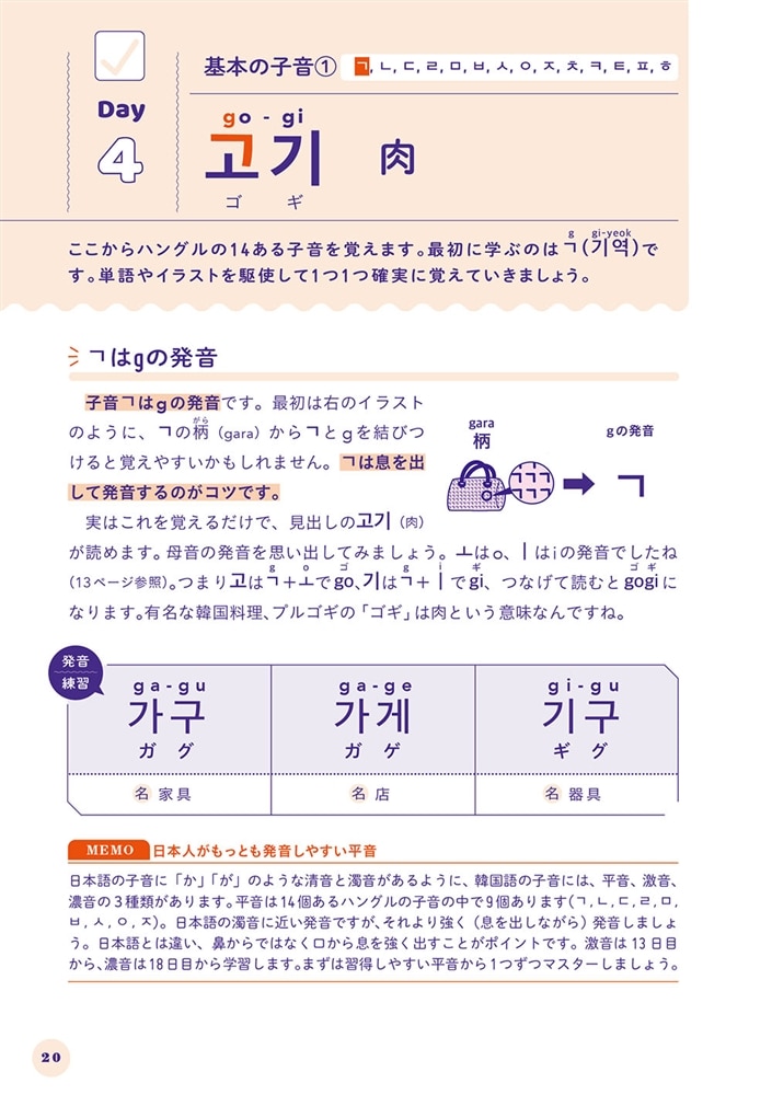 1日5分やるだけで自然と「読み・書き」を覚えられる 韓国語100日マスター！