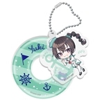 時々ボソッとロシア語でデレる隣のアーリャさん キャラポップストア ~marine style~  浮き輪キーホルダー 有希