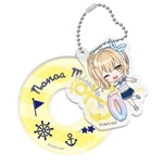 時々ボソッとロシア語でデレる隣のアーリャさん キャラポップストア ~marine style~  浮き輪キーホルダー 乃々亜