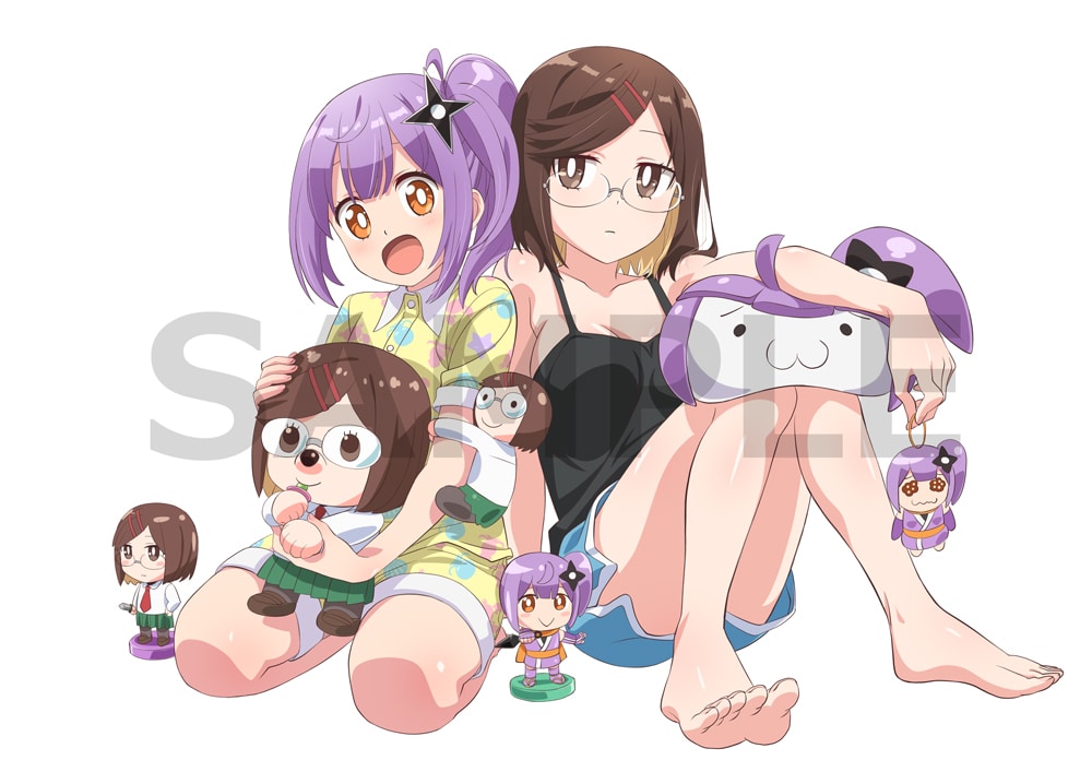 キャラクターデザイン・潮月一也描き下ろしA3クリアポスター